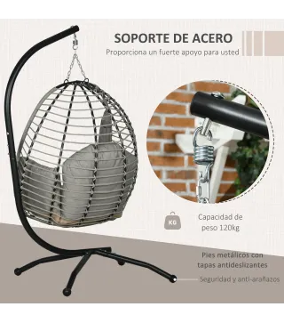 Silla Colgante Huevo