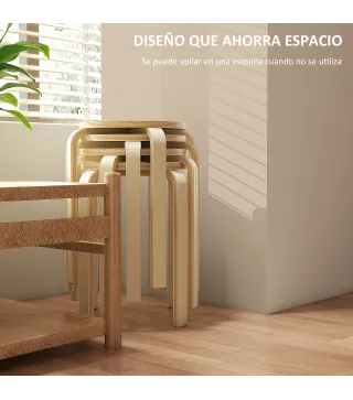 Taburetes de Madera