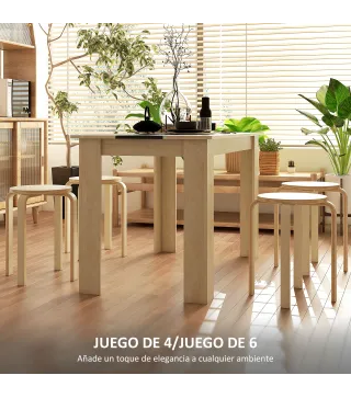 Taburetes de Madera