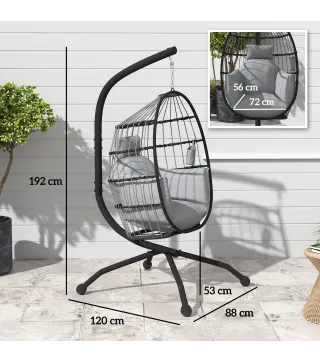 Silla Colgante Huevo