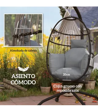 Silla Colgante Huevo