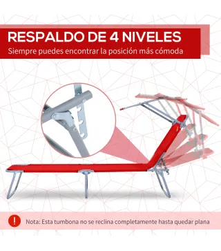Tumbona Plegable