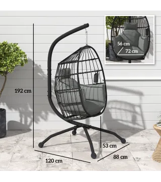 Silla Colgante Huevo