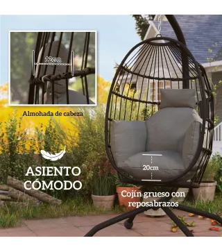 Silla Colgante Huevo