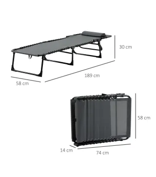 Tumbona Plegable