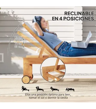 Tumbona de Madera