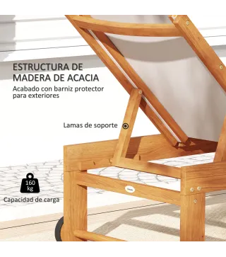 Tumbona de Madera