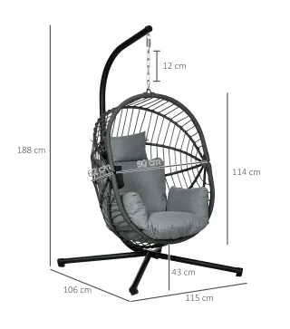 Silla Colgante Huevo