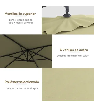 Parasol Excéntrico