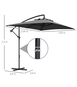 Parasol Excéntrico