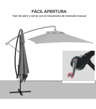 Parasol Excéntrico