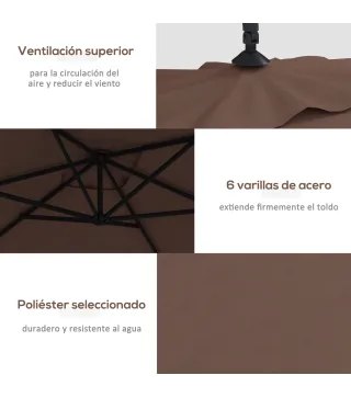 Parasol Excéntrico
