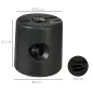 Pack de 4 Pesos para Carpas Plegables Soportes Rellenables con 8,7 kg de Agua o 12 kg de Arena Ø21,5/24x25,5 cm Negro Pack de 4 Pesos para Carpas Plegables Soportes Rellenables con 8,7 kg de Agua o 12 kg de Arena Ø21,5/24x25,5 cm Negro