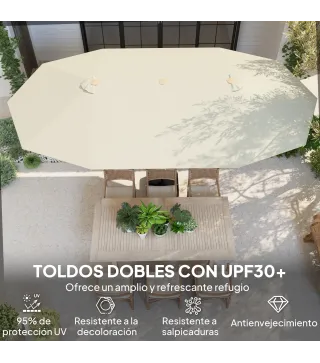 Sombrilla Doble
