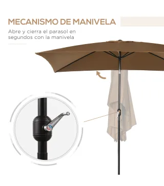 Sombrilla de Jardín