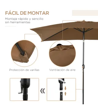 Sombrilla de Jardín