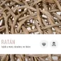 Casa de gato de ratán