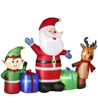 Inflable de Navidad