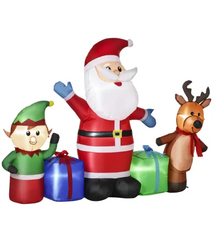 Inflable de Navidad