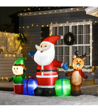 Inflable de Navidad
