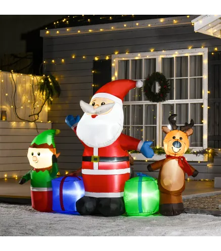 Inflable de Navidad