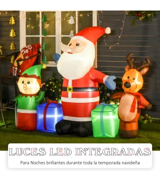 Inflable de Navidad