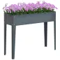 Huerto Urbano Elevado en Jardín Terraza Jardinera Elevada Rectangular Mesa de Cultivo para Plantas Verduras y Flores con 3 Orifi Huerto Urbano Elevado en Jardín Terraza Jardinera Elevada Rectangular Mesa de Cultivo para Plantas Verduras y Flores con 3 Orifi