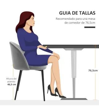 Set 2 Sillas de Comedor