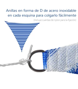 Toldo Vela de Sombra Triangular