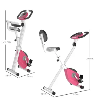 Bicicleta para ejercicios de forma X