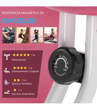Bicicleta para ejercicios de forma X