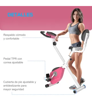 Bicicleta para ejercicios de forma X