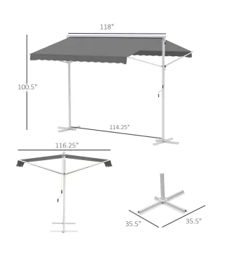 Toldo de Pie