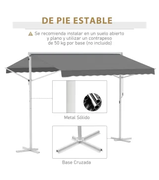 Toldo de Pie