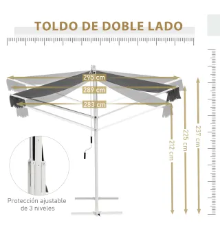 Toldo de Pie