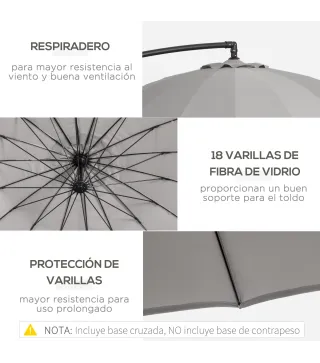 Sombrilla de Jardín
