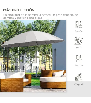 Sombrilla de Jardín