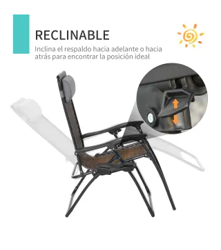 Tumbona Plegable