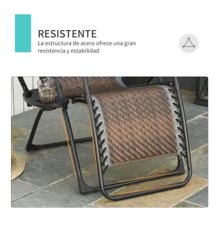 Tumbona Plegable