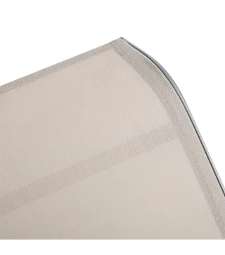 Juego de 2 Tumbonas y Mesa de Jardín