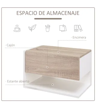 Juego de 2 Mesitas de Noche