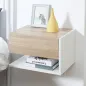 Juego de 2 Mesitas de Noche