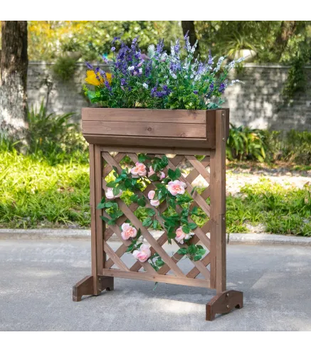 Jardinera con Enrejado