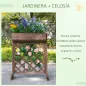Jardinera con Enrejado