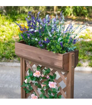 Jardinera con Enrejado