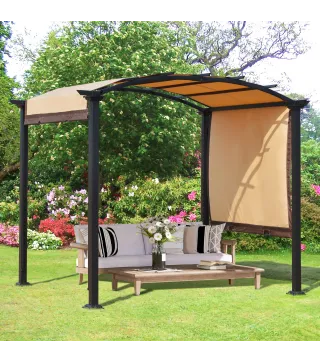 Pérgola con Techo Retráctil
