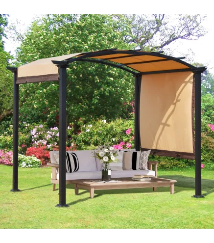 Pérgola con Techo Retráctil