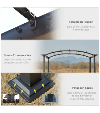 Pérgola con Techo Retráctil