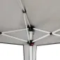 Carpa Plegable 3x3 m, Pop-up, Cenador Pabellón de Jardín, Altura Ajustable con Bolsa de Transporte, Anti-UV, Impermeable, Gazebo