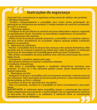 Trampa para Animales Vivos